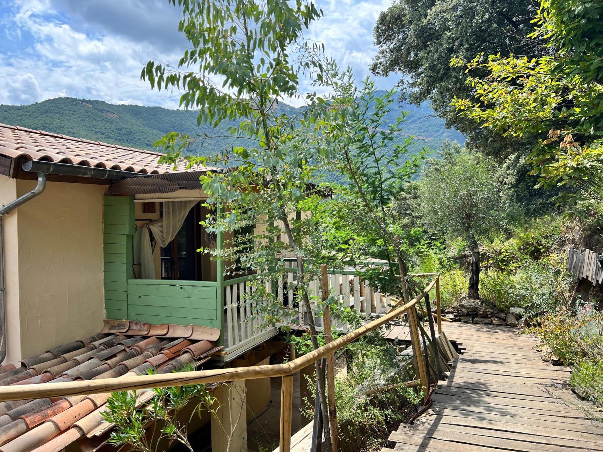 Les Magnels Bed & Breakfast Valleraugue Dış mekan fotoğraf